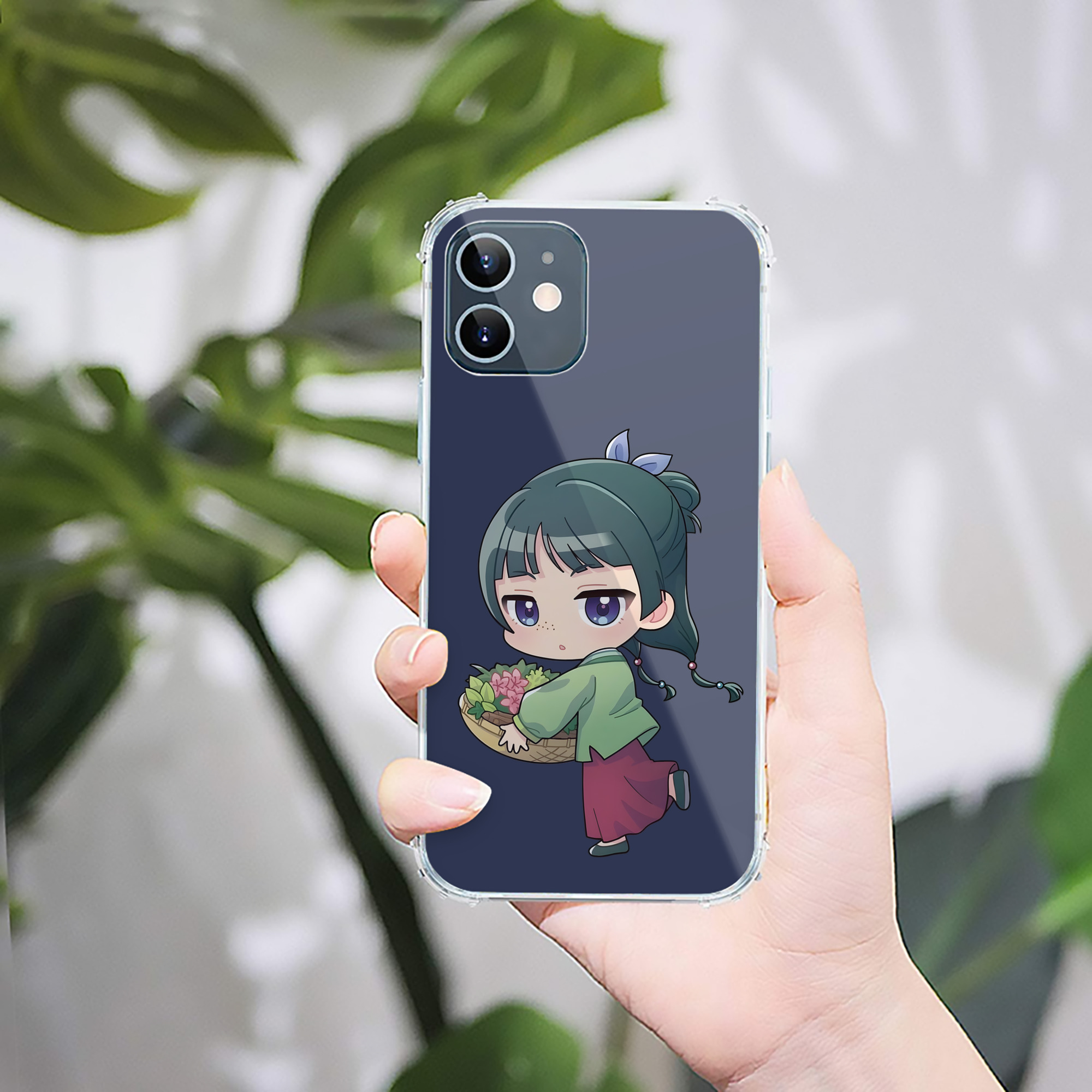 （画像用） 薬屋のひとりごと The Apothecary Diaries 【iPhone 12シリーズ対応】透明スマホケース（クリアソフトケース）